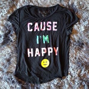 Cause im happy womens shirt size m